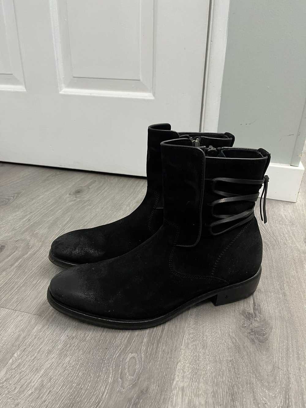 John Varvatos Keith backlace boot. 8 - image 4