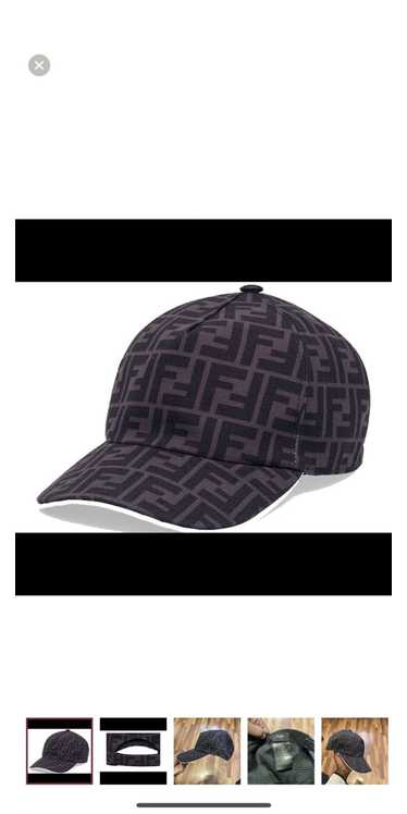 Fendi Fendi Zucca baseball cap