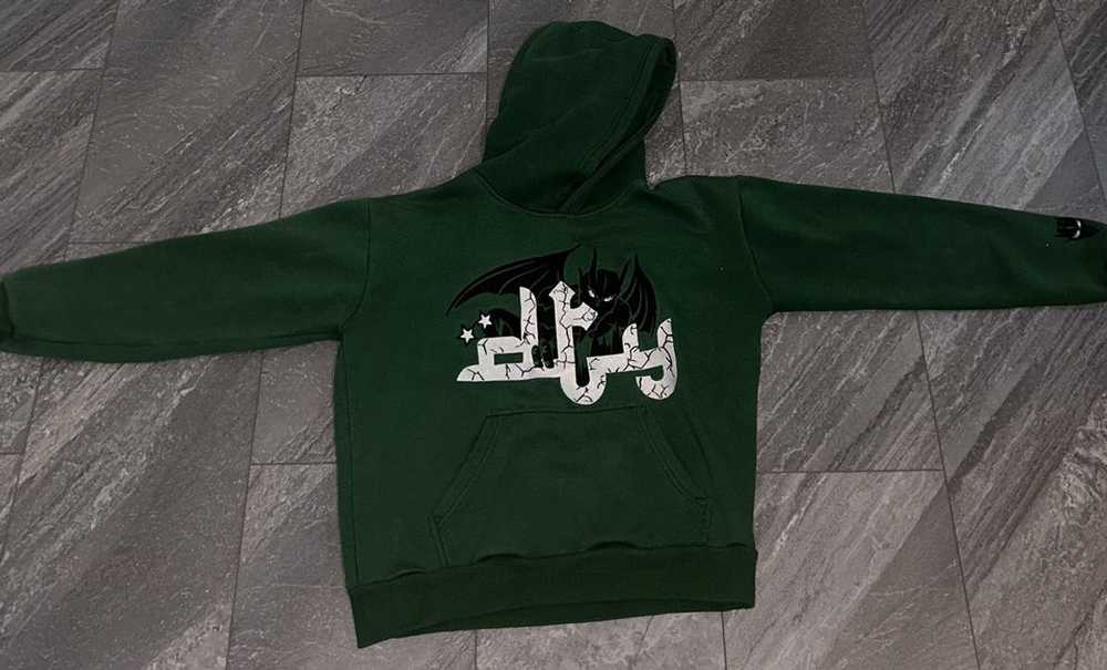 Youth Champion Green Charlotte 49ers Eco Powerblend Pullover Hoodie Size: Extra Large