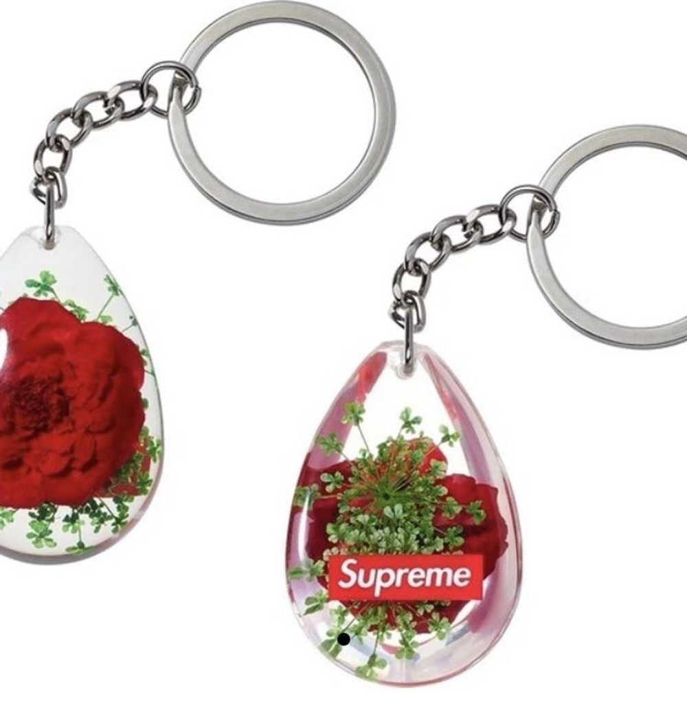 Supreme Supreme SS15 Tear Drop Rose Keychain - image 3