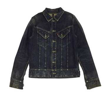 Rude black hot sale denim jacket