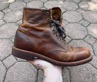 Chippewa Service Boot - Tan Rough Out (open box size 9D) - Arcane Supply Co.