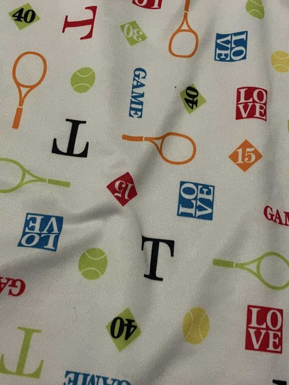 Vintage Y2k Tennis Print Skirt - image 3