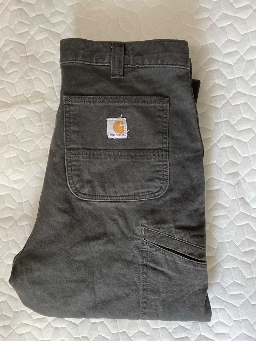 Carhartt FLEECE LINED CARHARTT WORKPANTS - image 1