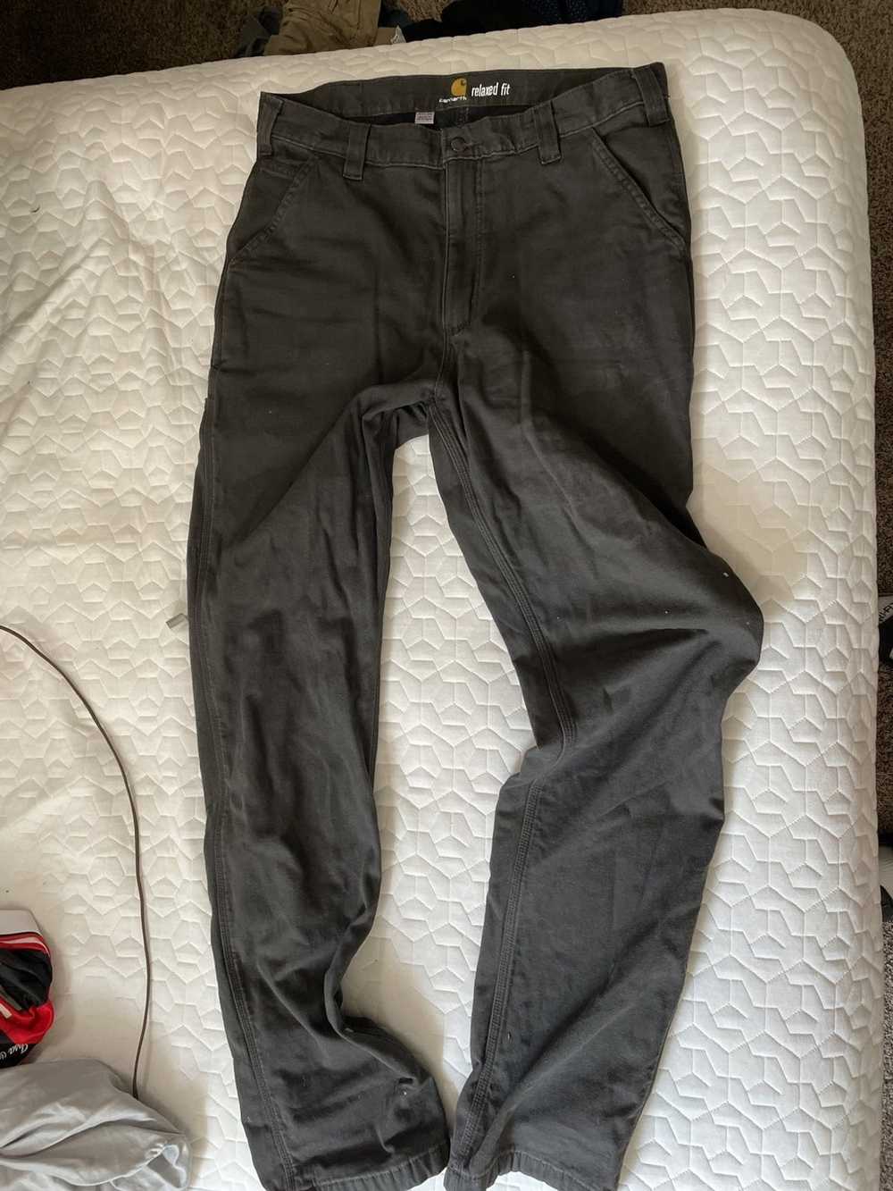 Carhartt FLEECE LINED CARHARTT WORKPANTS - image 3