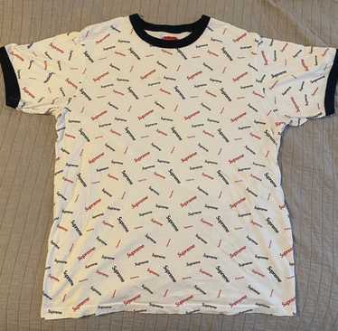 Supreme best sale scatter tee