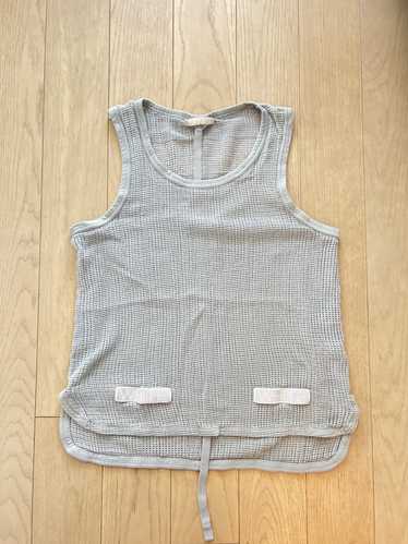 Off-White Off White Mesh/Net Sleeveless Tank M