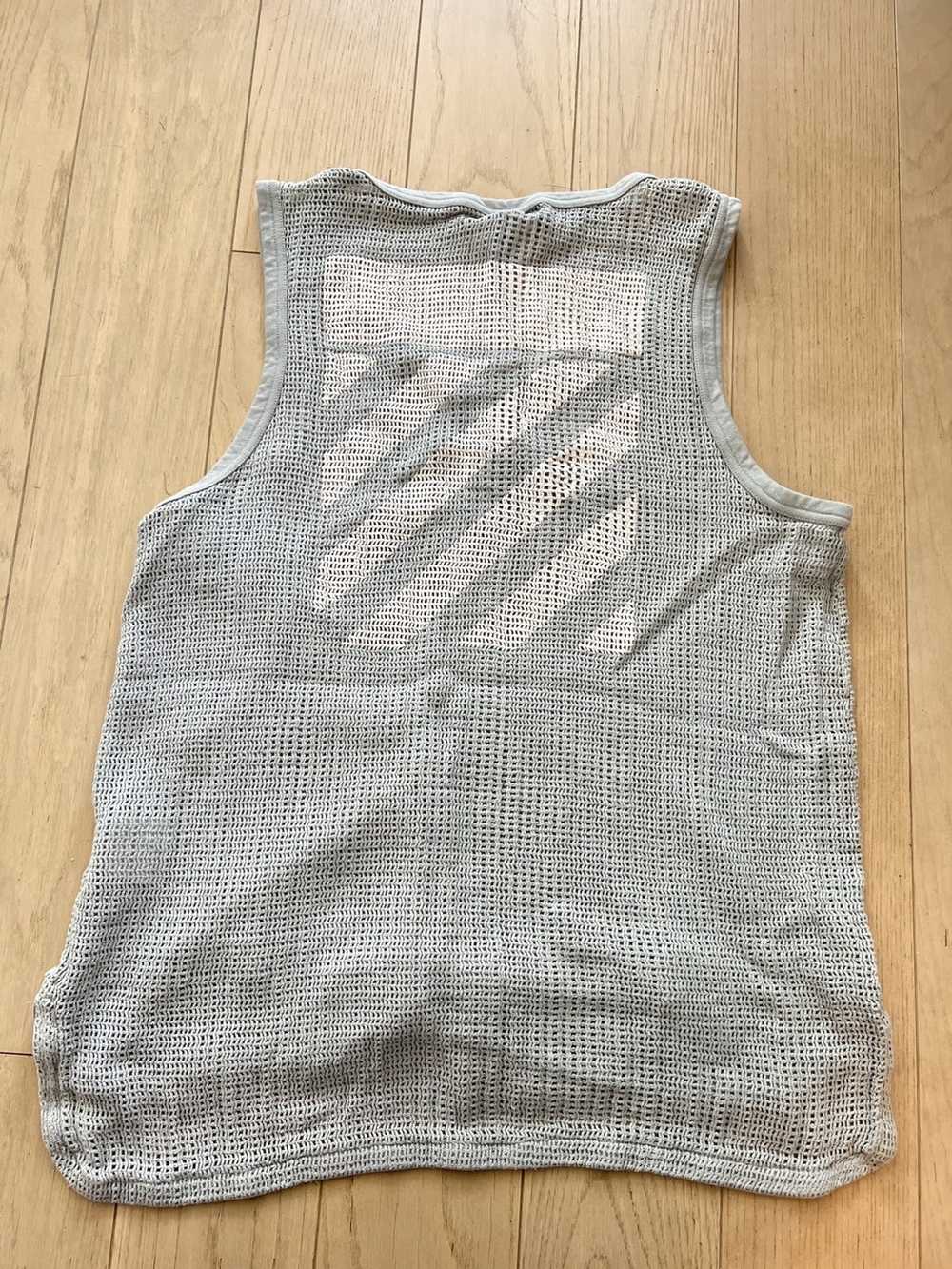 Off-White Off White Mesh/Net Sleeveless Tank M - image 3