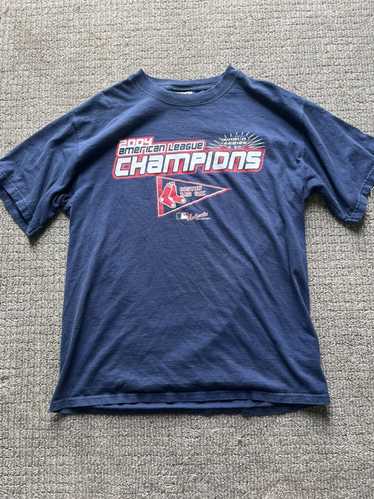 Boston Red Sox T Shirt Men Small Adult Blue MLB Baseball 2013 World Series  USA
