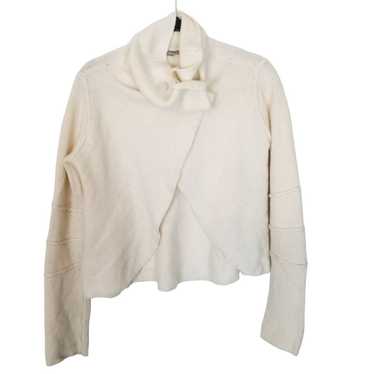 James Perse James Perse LA 1 Cashmere Cropped Cut… - image 1