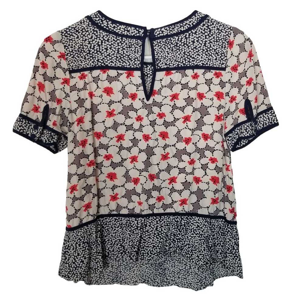 Boden Boden 4 Floral Hotchpotch Short Sleeves Ali… - image 7