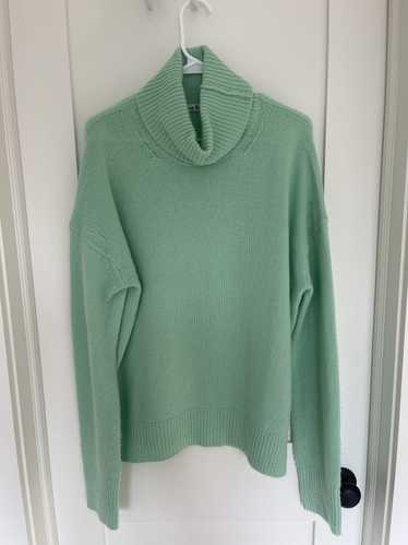 Acne Studios green wool and cashmere turtleneck