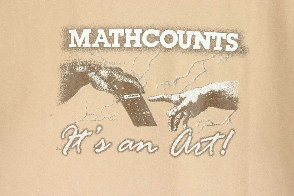 Hanes × Vintage Vintage 90s Mathcounts School Com… - image 3