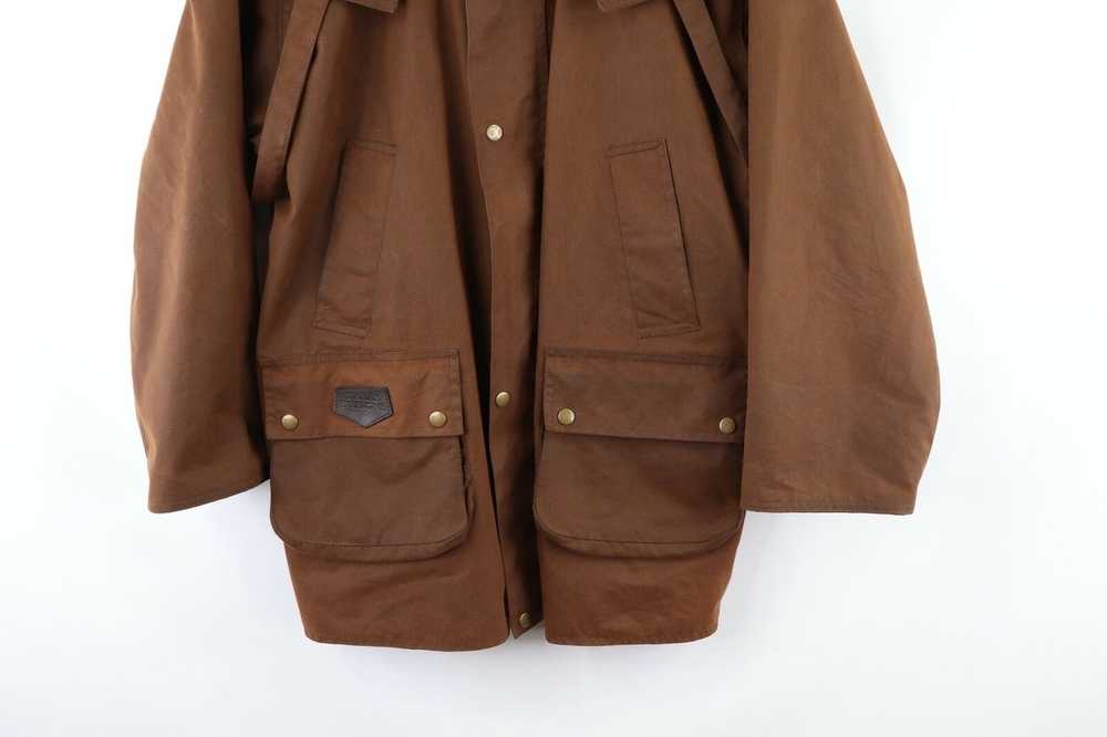 Vintage Taras Designs Mens Waxed Cotton Wool Line… - image 3