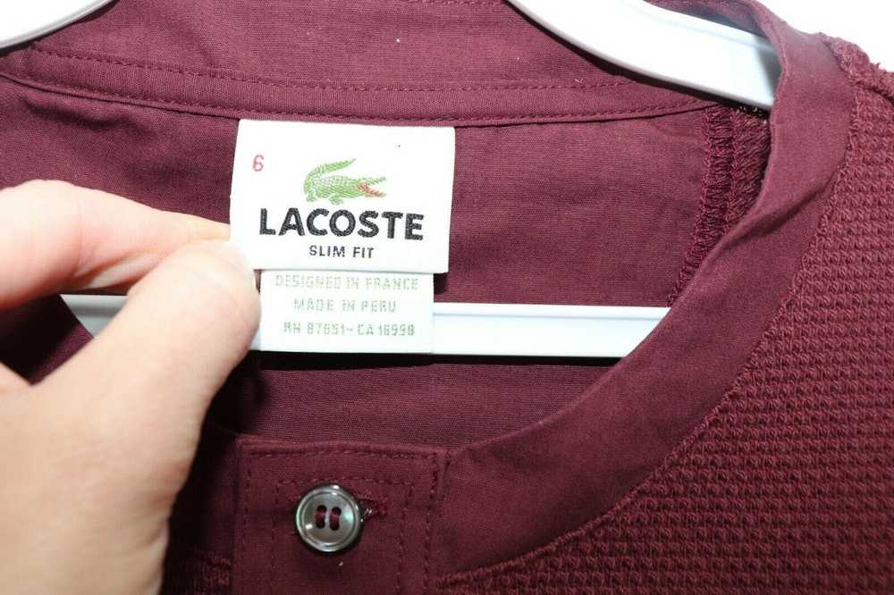 Lacoste × Supreme Lacoste Mens Size 6 Large Slim … - image 6