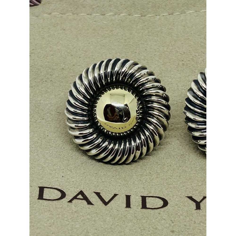 David Yurman Silver earrings - image 4