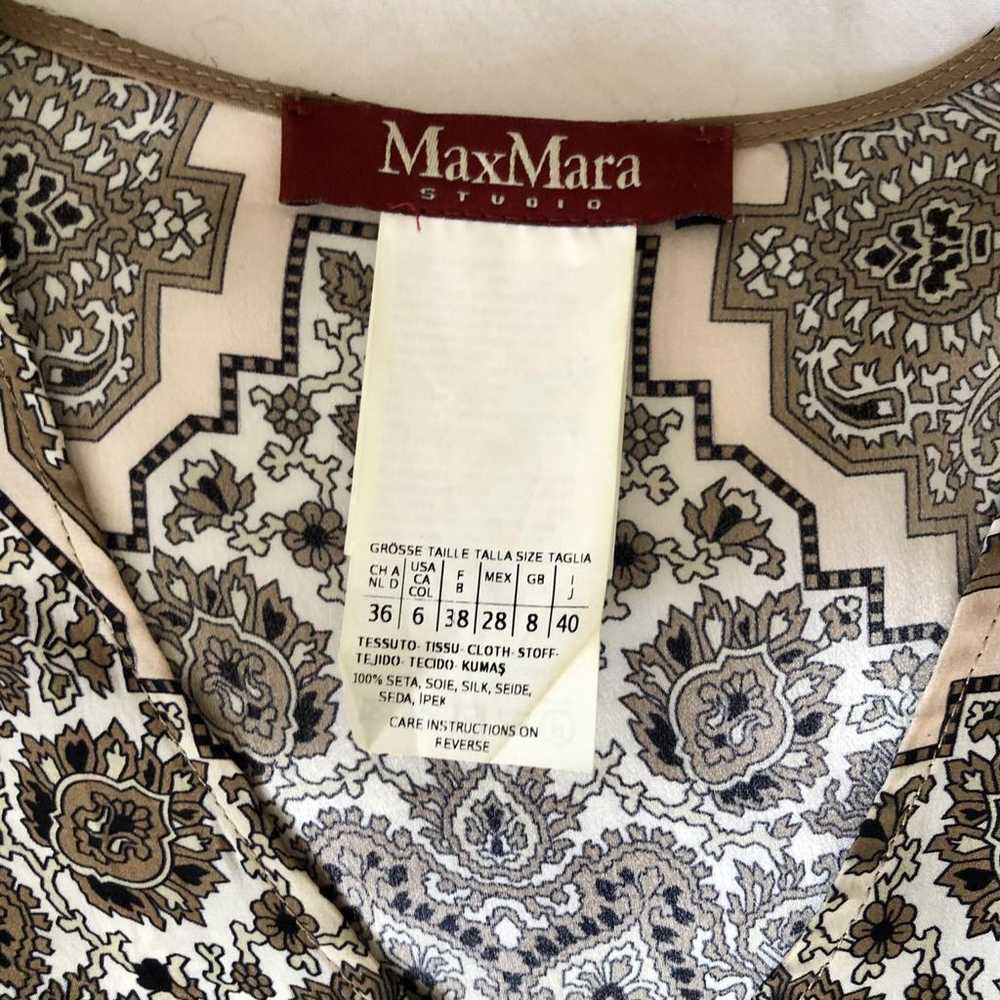 Max Mara Studio Silk mini dress - image 2
