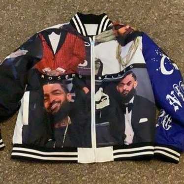 Nipsey Hustle Hustle In Peace Bomber Jacket - image 1