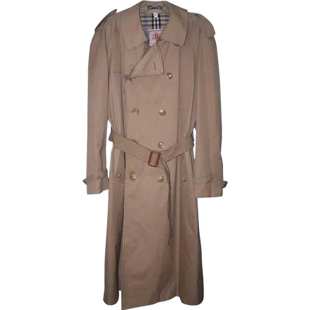 Classic 1960s Baracuta Four Climes Trench Coat - … - image 1