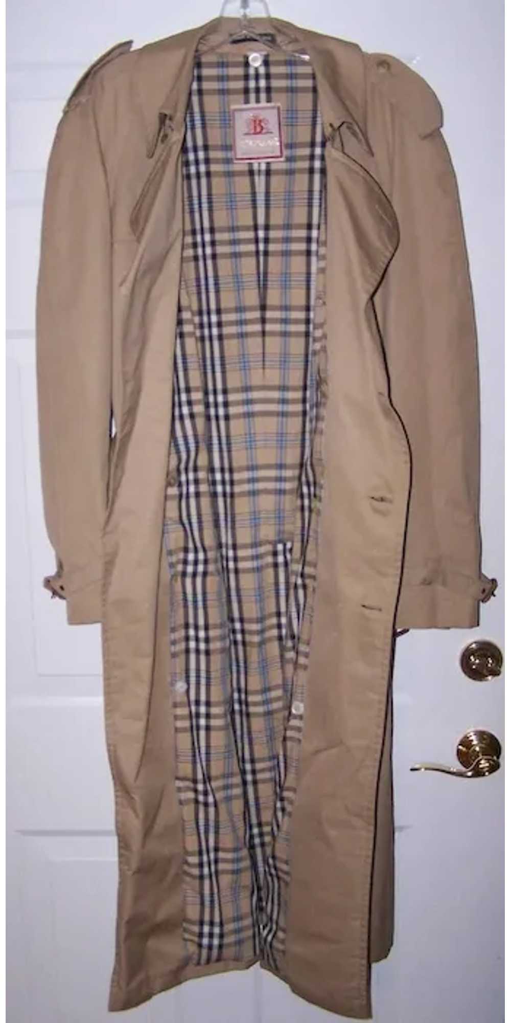 Classic 1960s Baracuta Four Climes Trench Coat - … - image 3