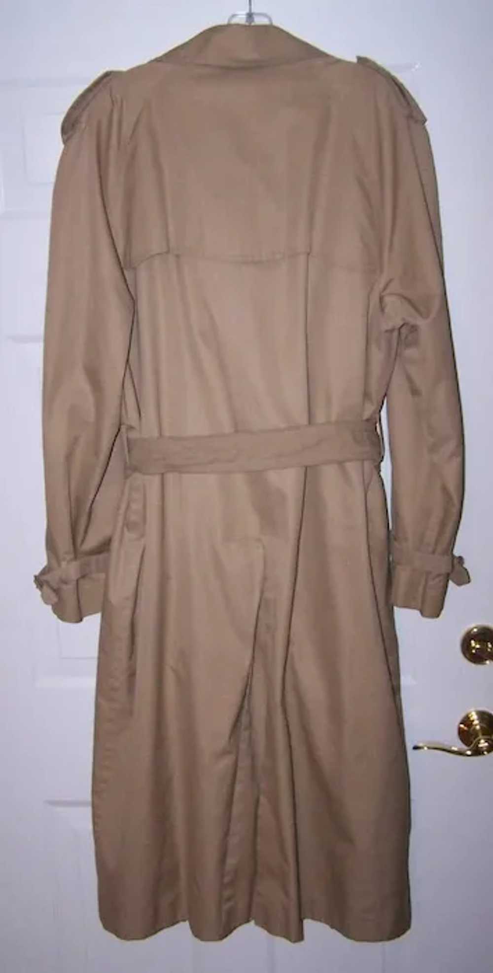 Classic 1960s Baracuta Four Climes Trench Coat - … - image 8