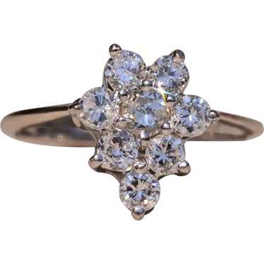 Vintage Diamond Shaped Diamond Ring