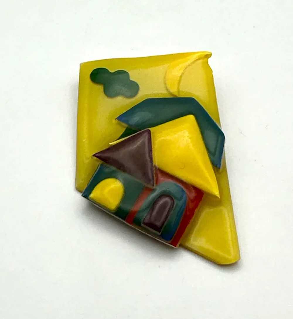 LUCINDA HOUSE PINS signed Fall Colors Yellow, Bro… - image 7