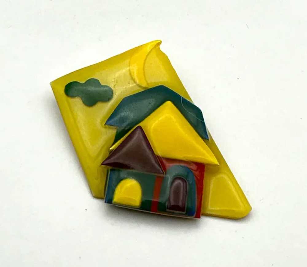 LUCINDA HOUSE PINS signed Fall Colors Yellow, Bro… - image 9