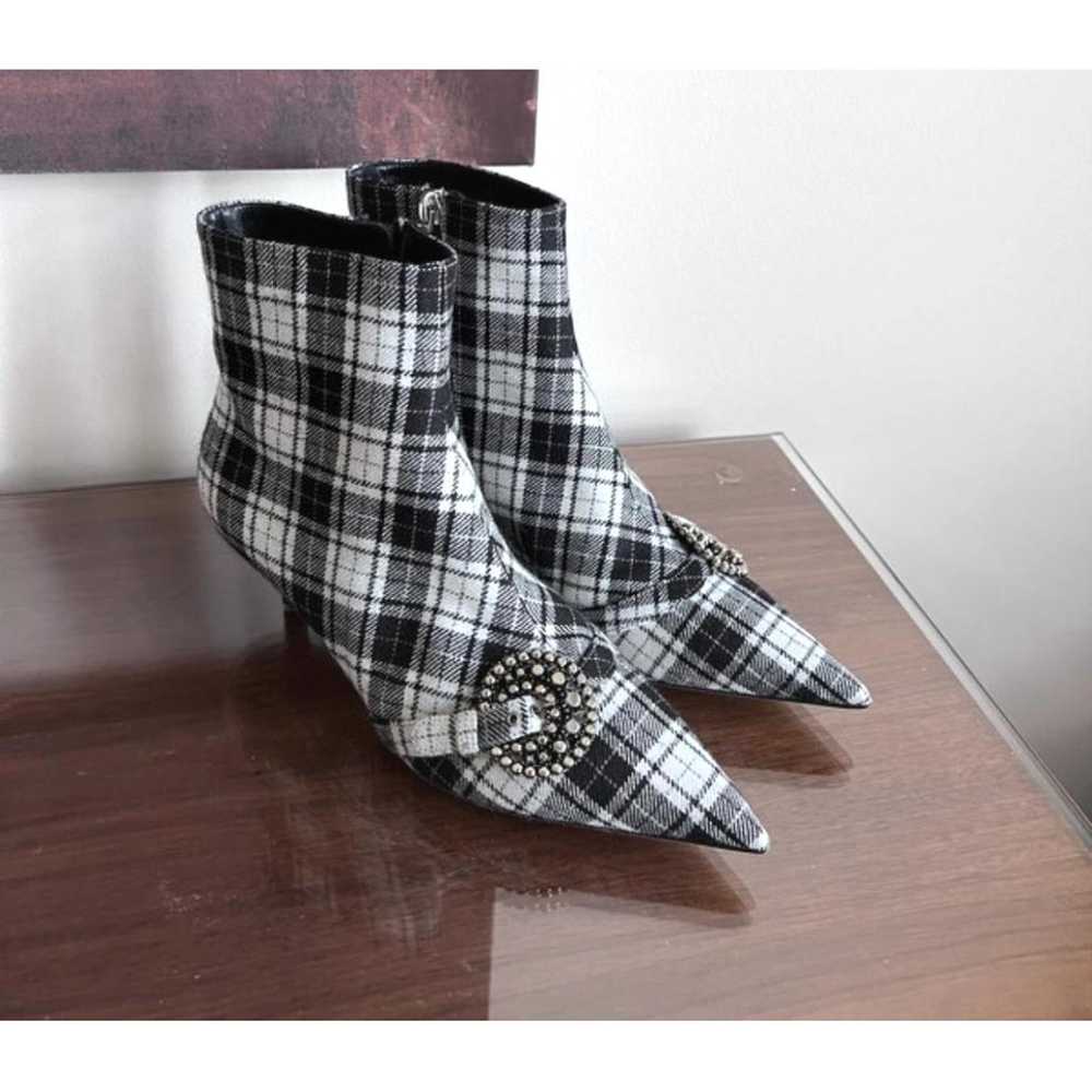 Dior Tweed ankle boots - image 2