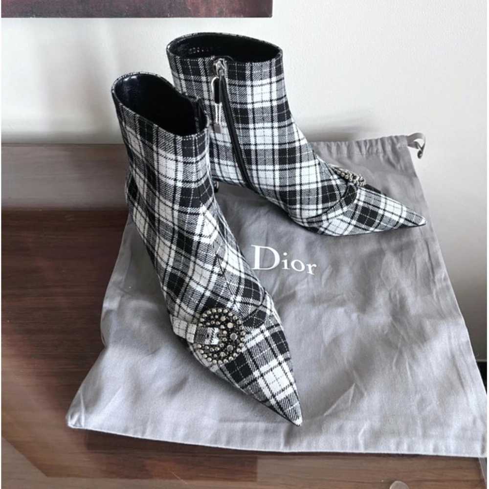 Dior Tweed ankle boots - image 9