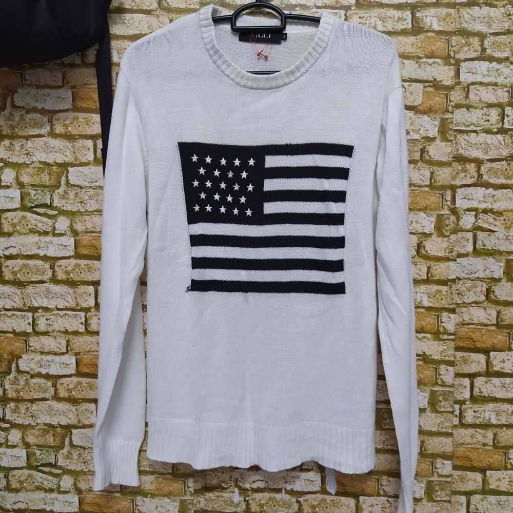 Designer × Japanese Brand VICCI BIG FLAG KNITWEAR… - image 1