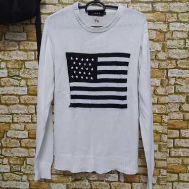 Designer × Japanese Brand VICCI BIG FLAG KNITWEAR… - image 1