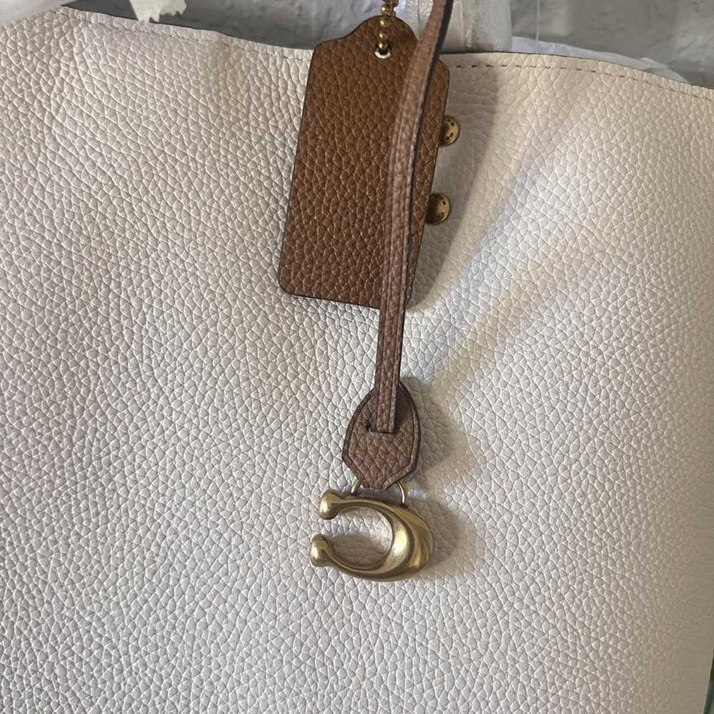 Coach Abby duffle leather tote - image 2