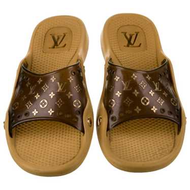 Louis Vuitton, Shoes, 38 Louis Vuitton Bom Dia Mule Sandals Rare Asia  Pacific Release