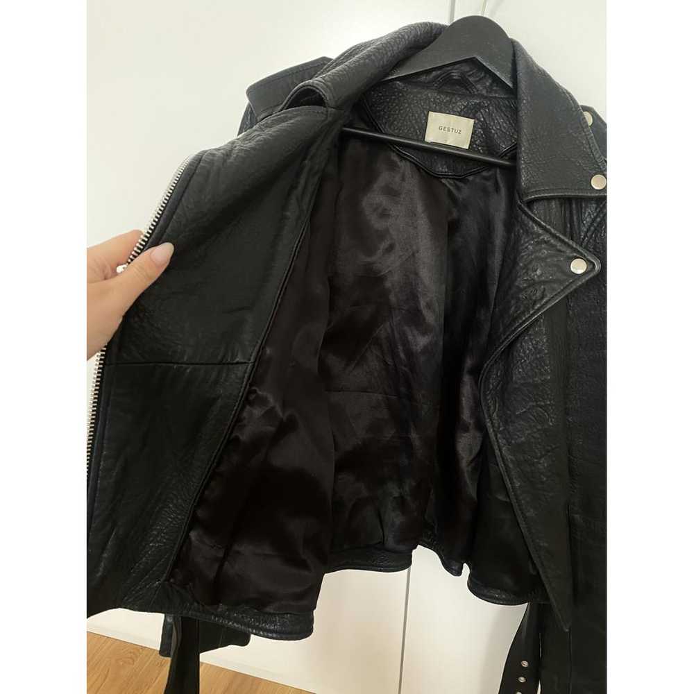 Gestuz Leather jacket - image 4