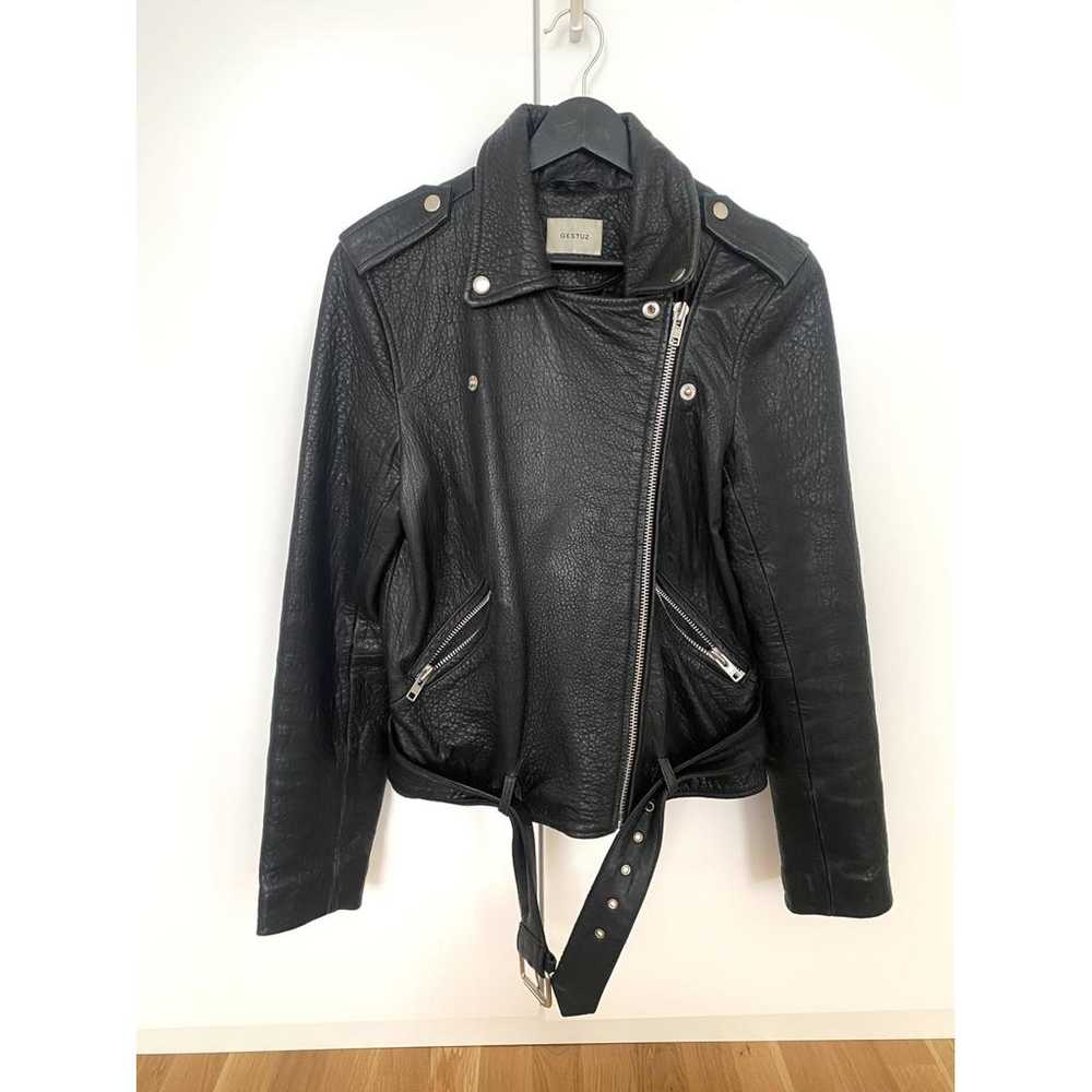 Gestuz Leather jacket - image 5