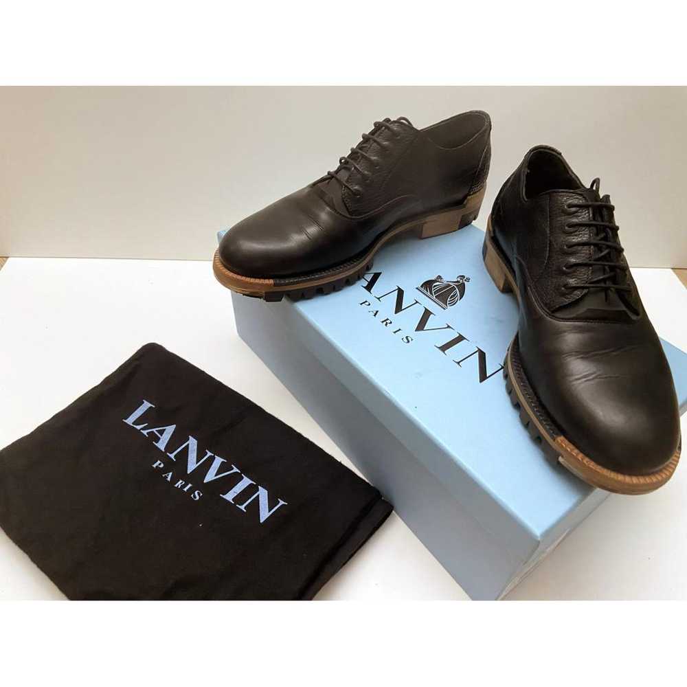 Lanvin Leather lace ups - image 2