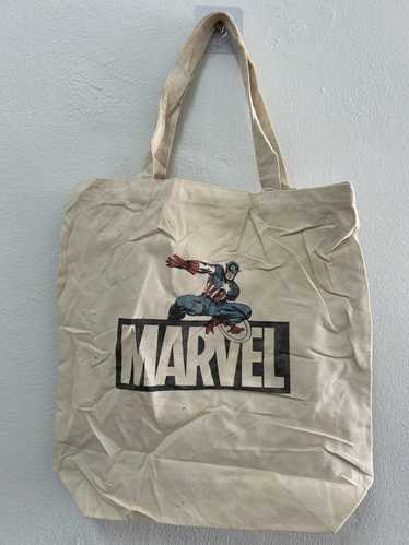 Marvel Comic mini Tote Bag Purse vinyl hook & loop closure 6 tall. (D)