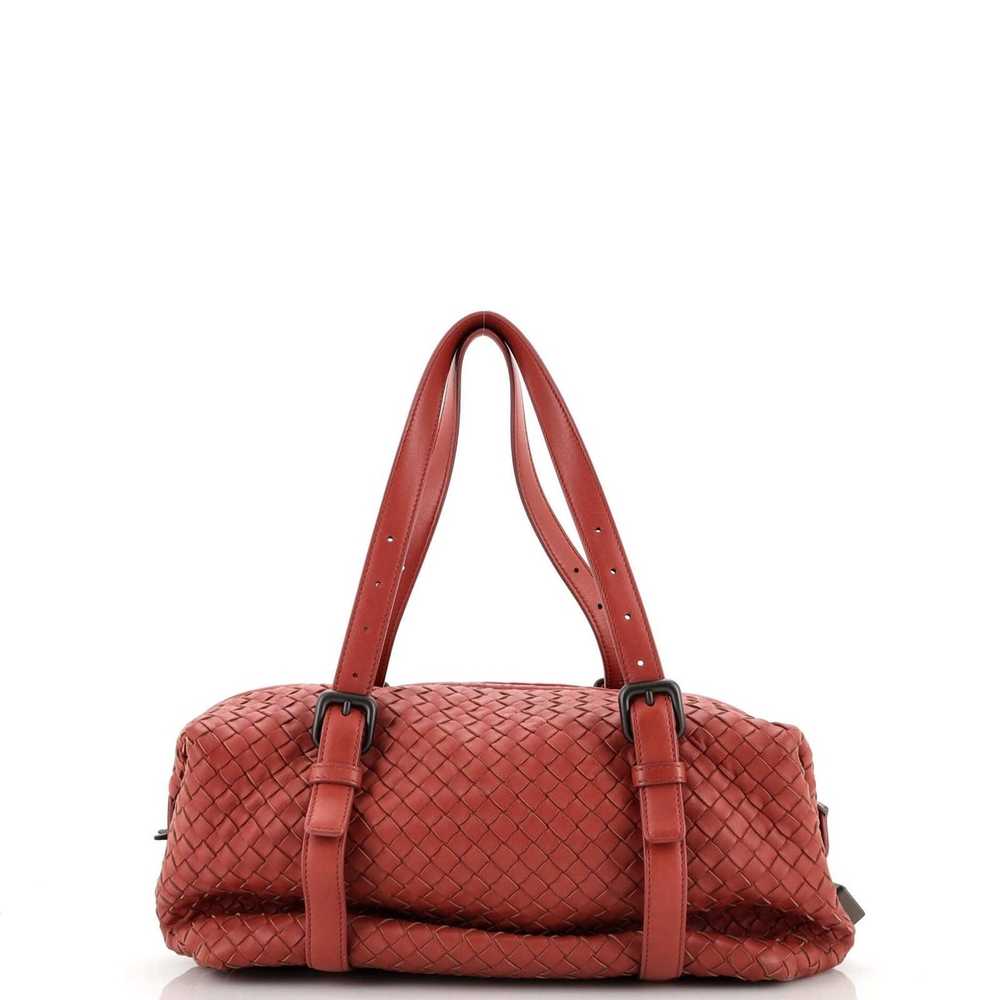 Bottega Veneta Boston Bag Intrecciato Nappa Small - image 3