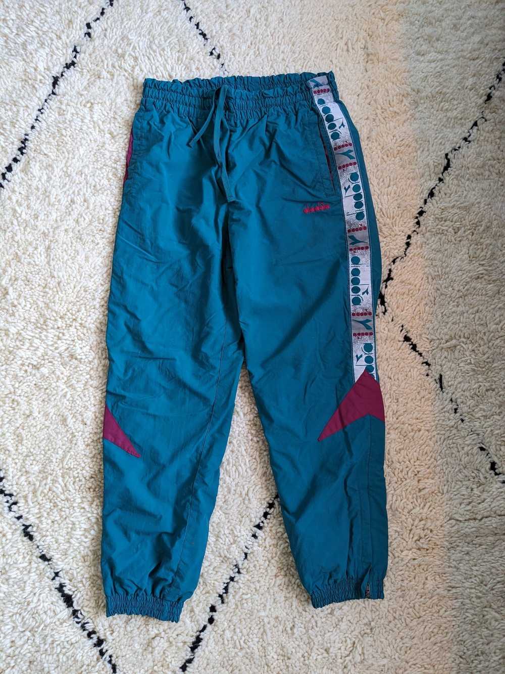Nike Track Pants Lightweight Sweatpants- Men's XL 1990s 2000s Vintage