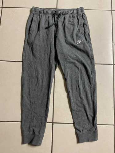 Vintage Nike Sweatpants Grey Black Swoosh Polyester Ankle Zippers Silver  Tag Y2K -  Canada
