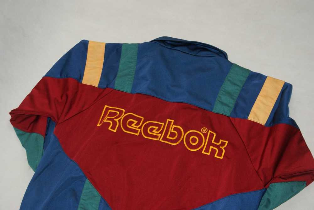 Reebok × Vintage vintage reebok zip sweatshirt - image 4