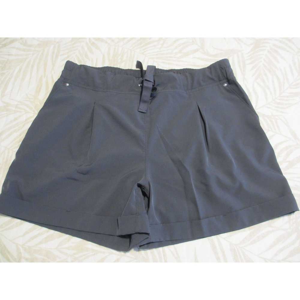 Other MPG GREY PLEATED CUFFED SHORTS WITH TIE WOM… - image 1