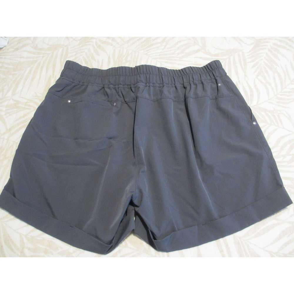 Other MPG GREY PLEATED CUFFED SHORTS WITH TIE WOM… - image 2