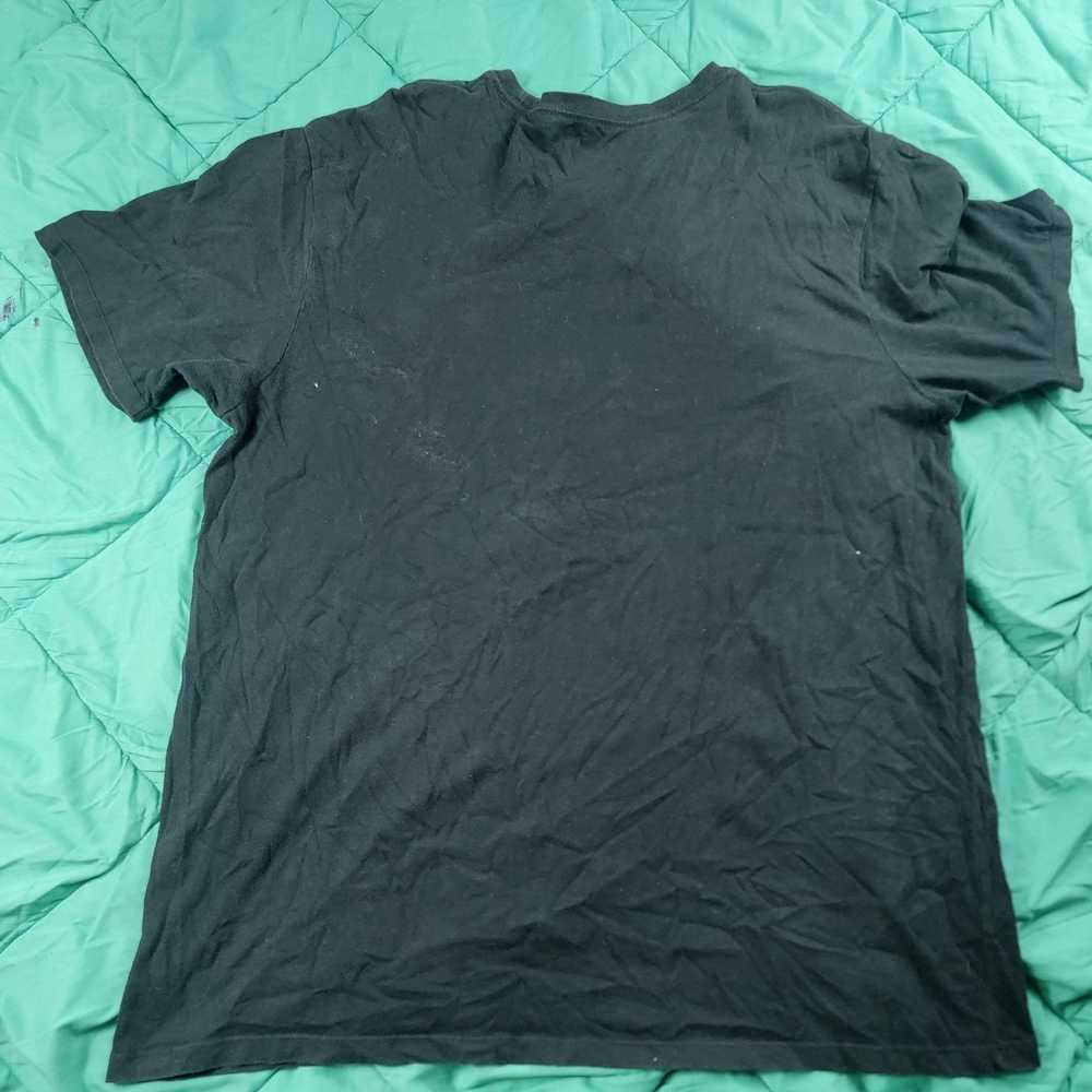 Vans Vans Mens XL Black Short Sleeve T Shirt Slim… - image 2