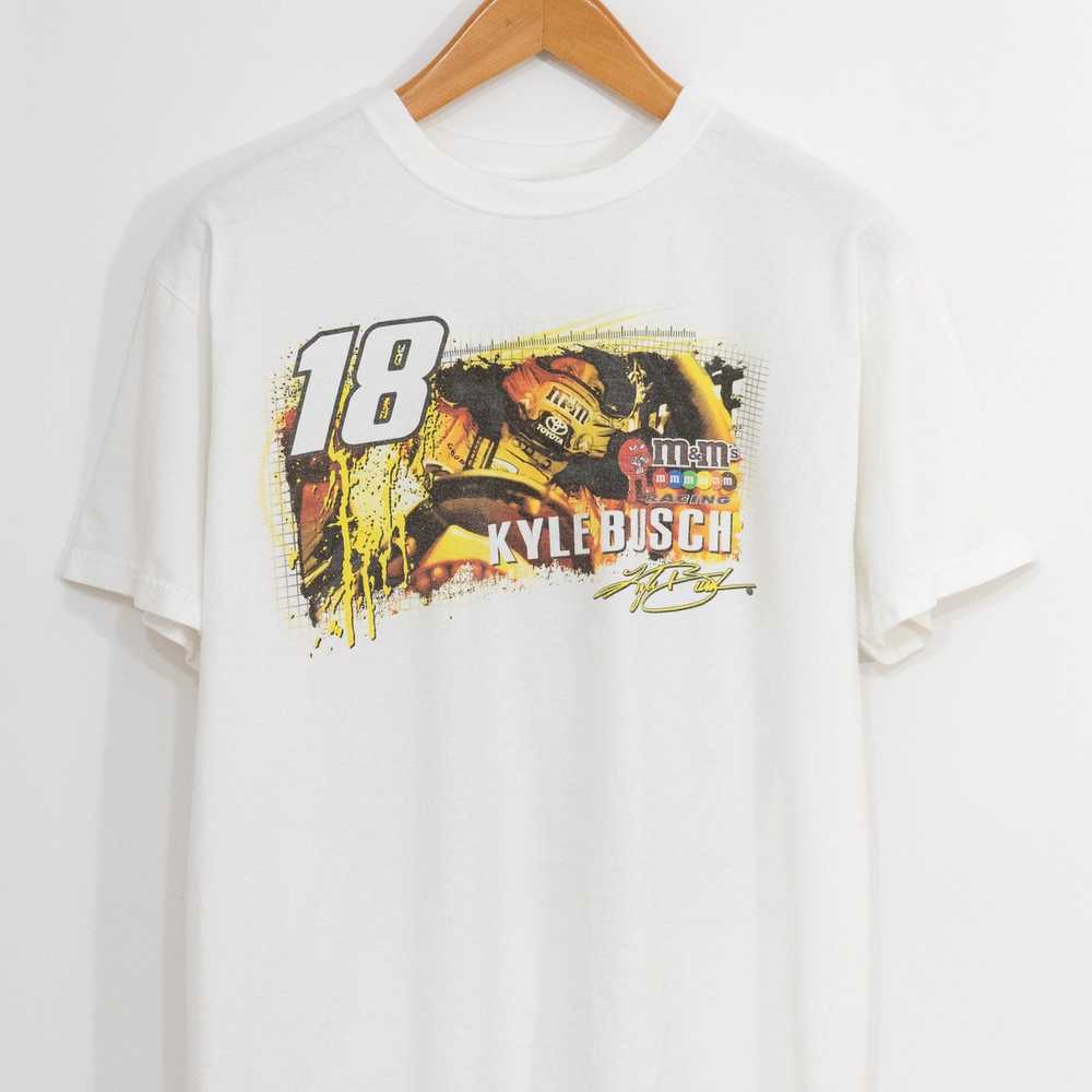 Vintage Vintage Y2K T Shirt L - Kyle Busch Nascar… - image 4