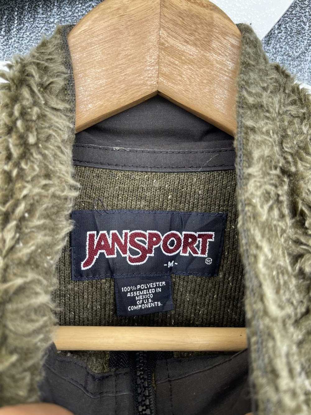 Jansport × Vintage VINTAGE JANSPORT HALF ZIPPER F… - image 8