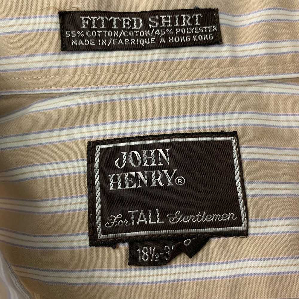 Vintage Vintage 90s John Henry Button Up Shirt 18… - image 7