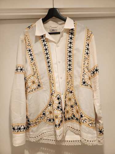 Bode Embroidered long-sleeved shirt - image 1