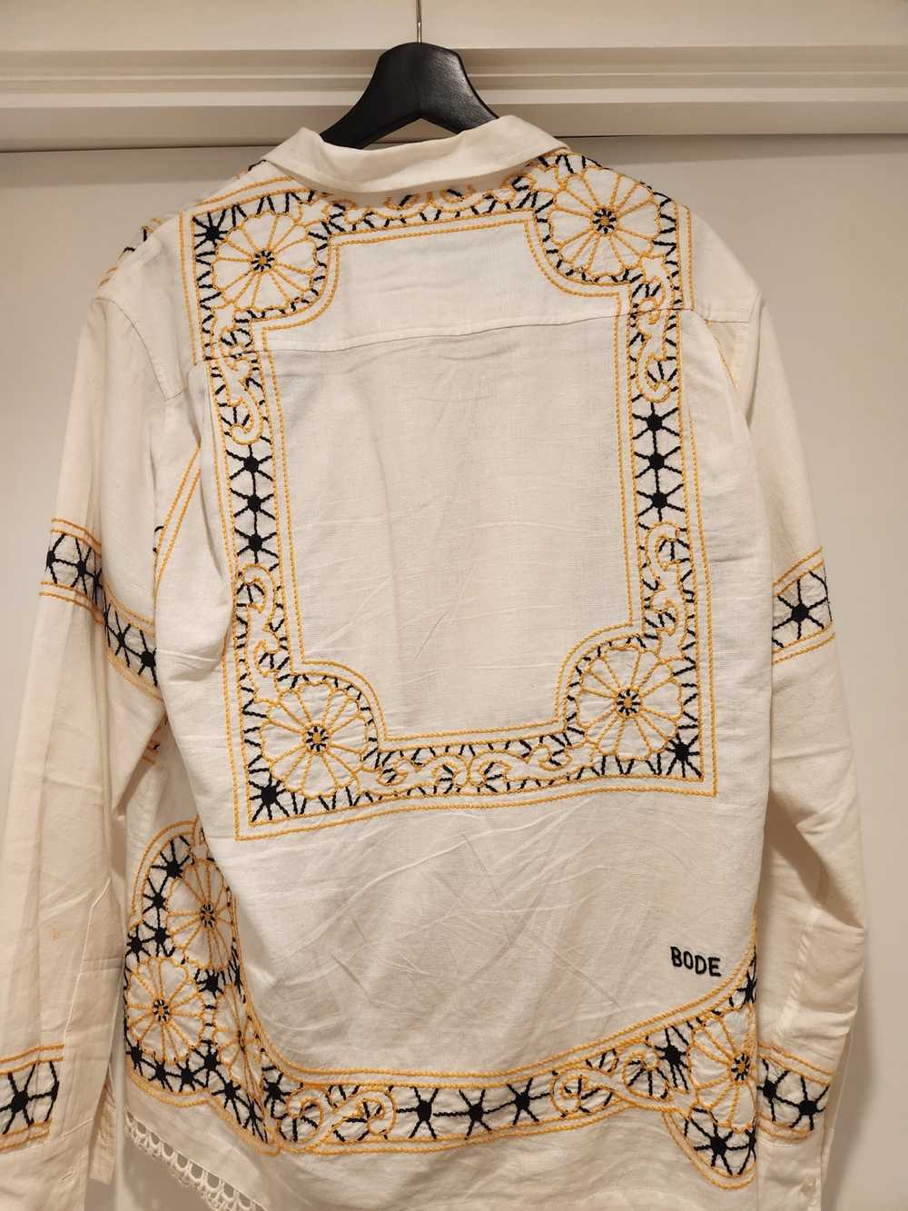 Bode Embroidered long-sleeved shirt - image 2